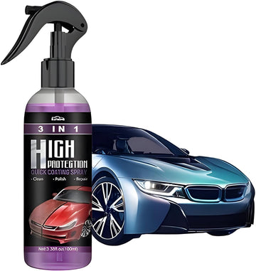 Premium Quality 3 In 1 High Protection Quick Car Coating Spray 🔥