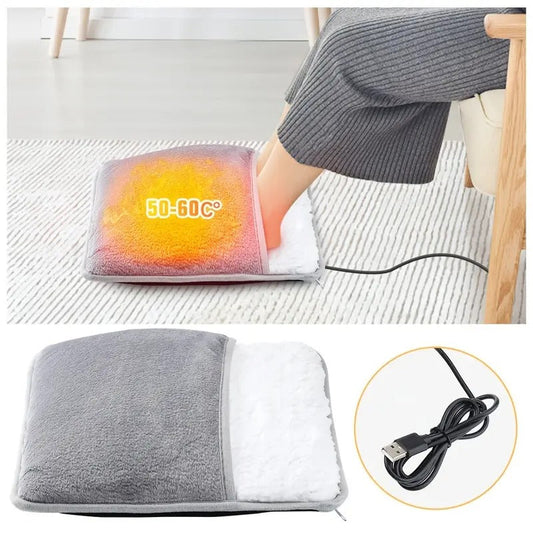 Washable USB Foot Warmer Heating Pad
